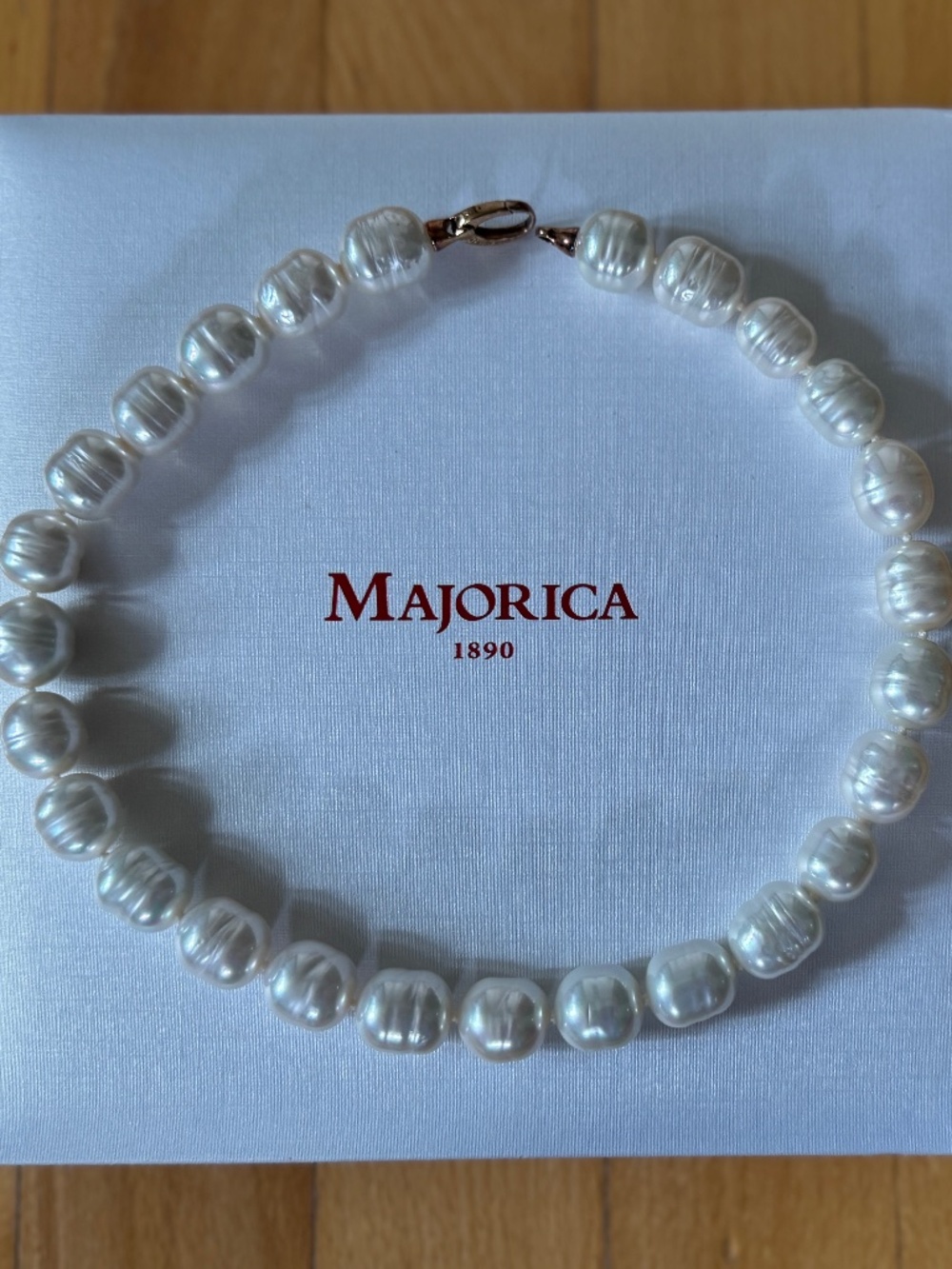 Majorica 14mm Baroque Pearl Necklace